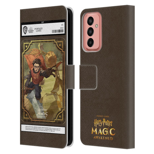 Harry Potter: Magic Awakened Characters Harry Potter Card Leather Book Wallet Case Cover For Samsung Galaxy M13 (2022)