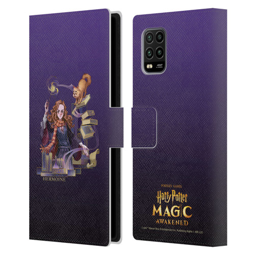 Harry Potter: Magic Awakened Characters Hermione Leather Book Wallet Case Cover For Xiaomi Mi 10 Lite 5G