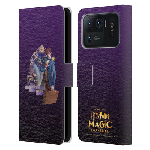 Harry Potter: Magic Awakened Characters Newt Leather Book Wallet Case Cover For Xiaomi Mi 11 Ultra