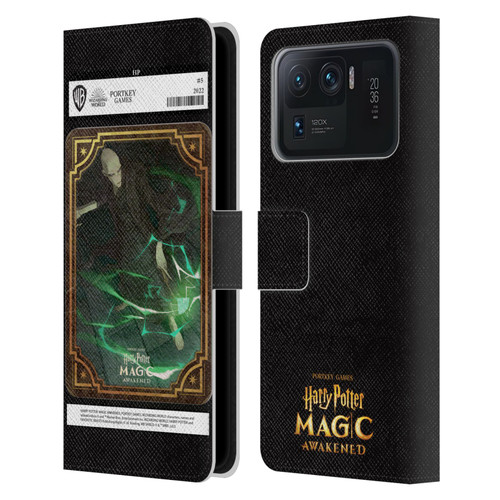 Harry Potter: Magic Awakened Characters Voldemort Card Leather Book Wallet Case Cover For Xiaomi Mi 11 Ultra