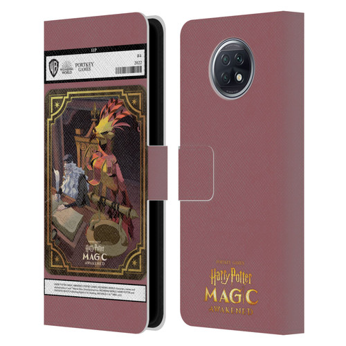 Harry Potter: Magic Awakened Characters Dumbledore Card Leather Book Wallet Case Cover For Xiaomi Redmi Note 9T 5G