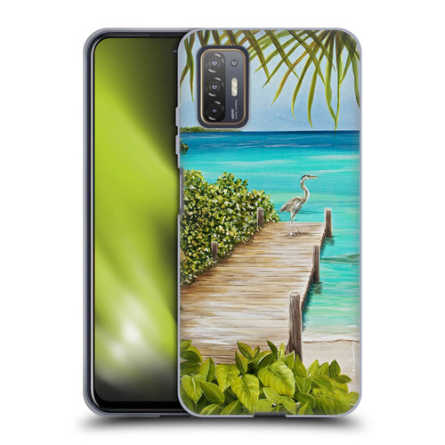 Lisa Sparling Birds And Nature Coastal Seclusion Soft Gel Case for HTC Desire 21 Pro 5G