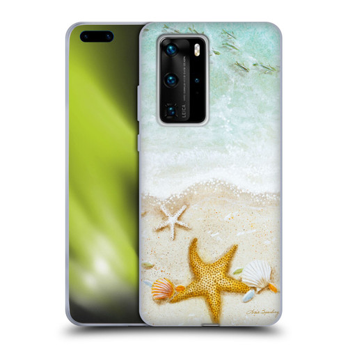 Lisa Sparling Birds And Nature Sandy Shore Soft Gel Case for Huawei P40 Pro / P40 Pro Plus 5G
