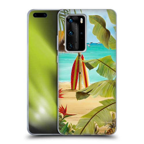 Lisa Sparling Birds And Nature Surf Shack Soft Gel Case for Huawei P40 Pro / P40 Pro Plus 5G