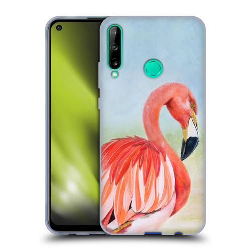 Lisa Sparling Birds And Nature Flamingo Soft Gel Case for Huawei P40 lite E