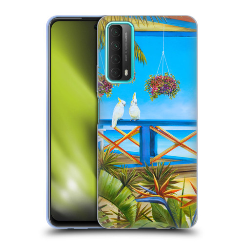 Lisa Sparling Birds And Nature Island Solitude Soft Gel Case for Huawei P Smart (2021)