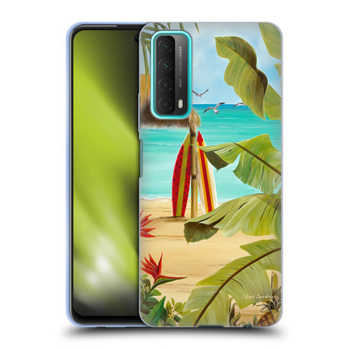 Lisa Sparling Birds And Nature Surf Shack Soft Gel Case for Huawei P Smart (2021)