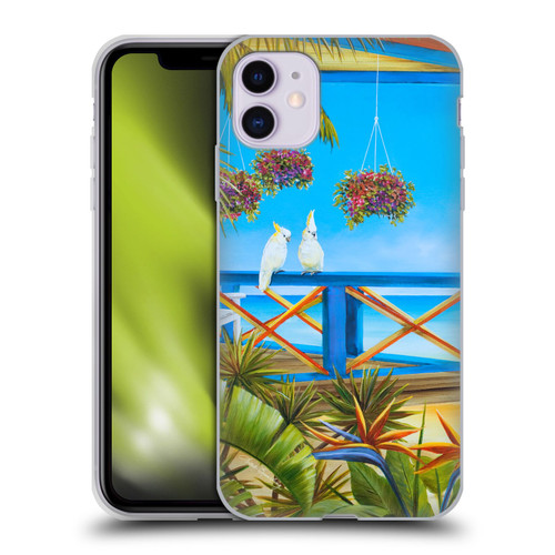 Lisa Sparling Birds And Nature Island Solitude Soft Gel Case for Apple iPhone 11