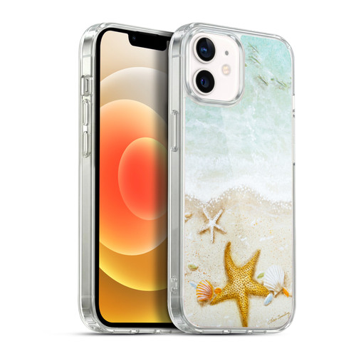 Lisa Sparling Birds And Nature Sandy Shore Soft Gel Case for Apple iPhone 12 / iPhone 12 Pro & MagSafe