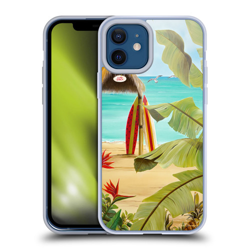 Lisa Sparling Birds And Nature Surf Shack Soft Gel Case for Apple iPhone 12 / iPhone 12 Pro