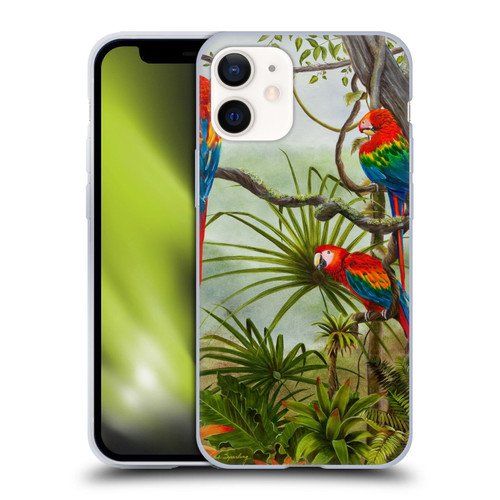 Lisa Sparling Birds And Nature Misty Morning Soft Gel Case for Apple iPhone 12 Mini