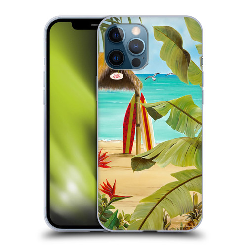Lisa Sparling Birds And Nature Surf Shack Soft Gel Case for Apple iPhone 12 Pro Max