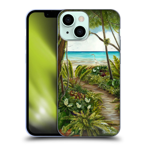 Lisa Sparling Birds And Nature Paradise Soft Gel Case for Apple iPhone 13 Mini