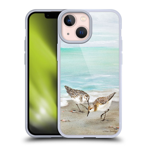 Lisa Sparling Birds And Nature Surfside Dining Soft Gel Case for Apple iPhone 13 Mini