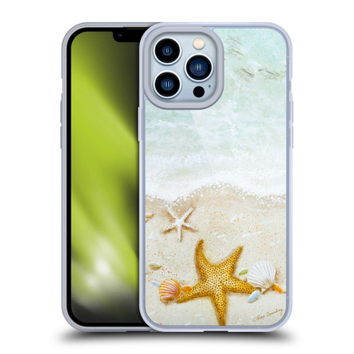 Lisa Sparling Birds And Nature Sandy Shore Soft Gel Case for Apple iPhone 13 Pro Max