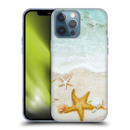 Lisa Sparling Birds And Nature Sandy Shore Soft Gel Case for Apple iPhone 13 Pro Max