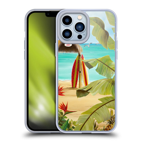 Lisa Sparling Birds And Nature Surf Shack Soft Gel Case for Apple iPhone 13 Pro Max
