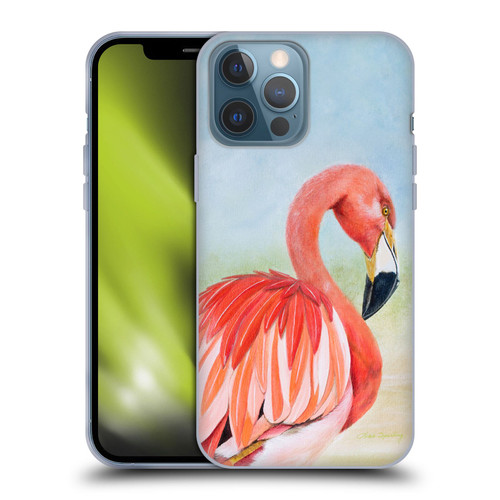 Lisa Sparling Birds And Nature Flamingo Soft Gel Case for Apple iPhone 13 Pro Max