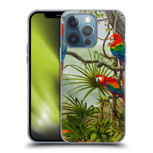 Lisa Sparling Birds And Nature Misty Morning Soft Gel Case for Apple iPhone 13 Pro