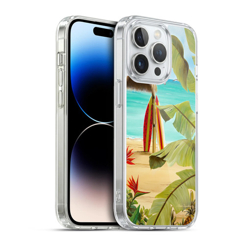 Lisa Sparling Birds And Nature Surf Shack Soft Gel Case for Apple iPhone 13 Pro & MagSafe