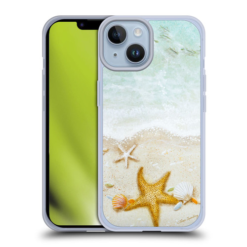 Lisa Sparling Birds And Nature Sandy Shore Soft Gel Case for Apple iPhone 14
