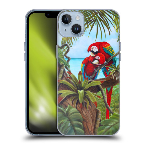Lisa Sparling Birds And Nature Amore Soft Gel Case for Apple iPhone 14 Plus