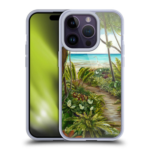 Lisa Sparling Birds And Nature Paradise Soft Gel Case for Apple iPhone 14 Pro