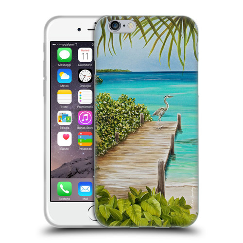 Lisa Sparling Birds And Nature Coastal Seclusion Soft Gel Case for Apple iPhone 6 / iPhone 6s