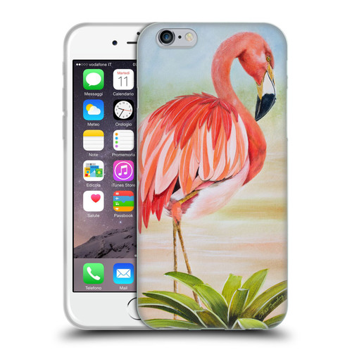 Lisa Sparling Birds And Nature Flamingo Soft Gel Case for Apple iPhone 6 / iPhone 6s