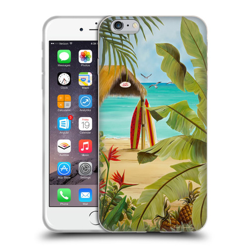Lisa Sparling Birds And Nature Surf Shack Soft Gel Case for Apple iPhone 6 Plus / iPhone 6s Plus