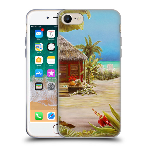Lisa Sparling Birds And Nature Beach House Soft Gel Case for Apple iPhone 7 / 8 / SE 2020 & 2022