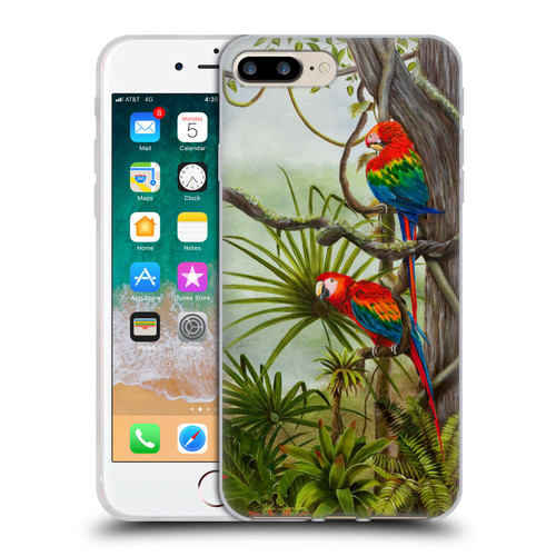Lisa Sparling Birds And Nature Misty Morning Soft Gel Case for Apple iPhone 7 Plus / iPhone 8 Plus