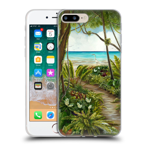 Lisa Sparling Birds And Nature Paradise Soft Gel Case for Apple iPhone 7 Plus / iPhone 8 Plus