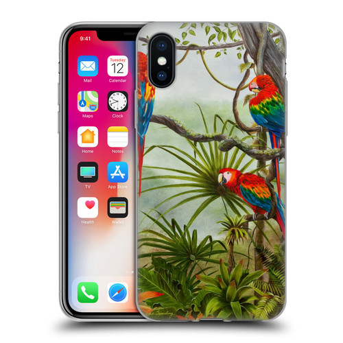 Lisa Sparling Birds And Nature Misty Morning Soft Gel Case for Apple iPhone X / iPhone XS