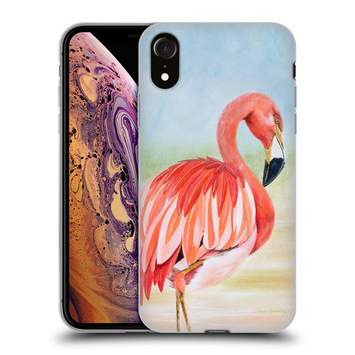 Lisa Sparling Birds And Nature Flamingo Soft Gel Case for Apple iPhone XR