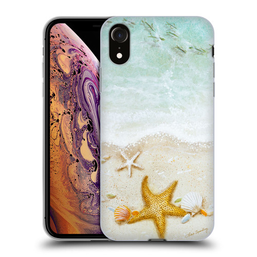 Lisa Sparling Birds And Nature Sandy Shore Soft Gel Case for Apple iPhone XR