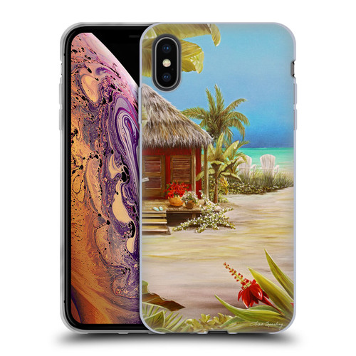 Lisa Sparling Birds And Nature Beach House Soft Gel Case for Apple iPhone XS Max