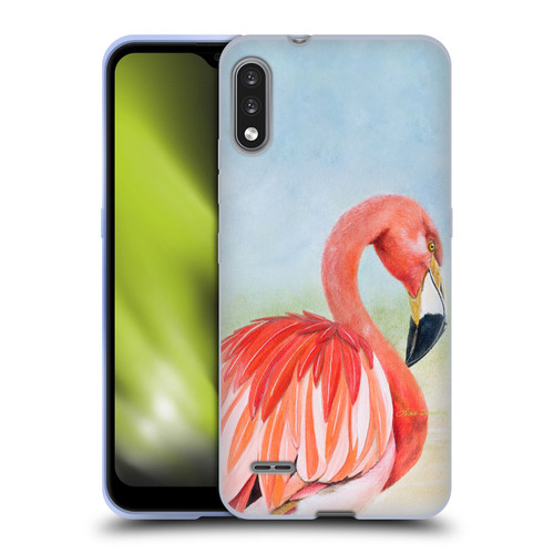 Lisa Sparling Birds And Nature Flamingo Soft Gel Case for LG K22