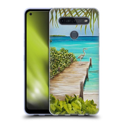 Lisa Sparling Birds And Nature Coastal Seclusion Soft Gel Case for LG K51S