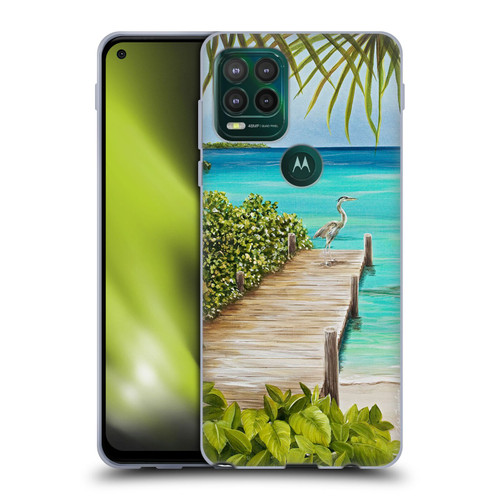 Lisa Sparling Birds And Nature Coastal Seclusion Soft Gel Case for Motorola Moto G Stylus 5G 2021