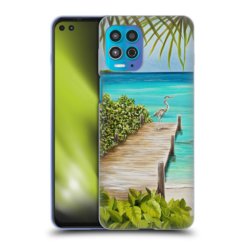 Lisa Sparling Birds And Nature Coastal Seclusion Soft Gel Case for Motorola Moto G100