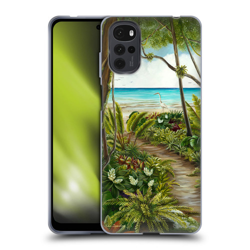 Lisa Sparling Birds And Nature Paradise Soft Gel Case for Motorola Moto G22
