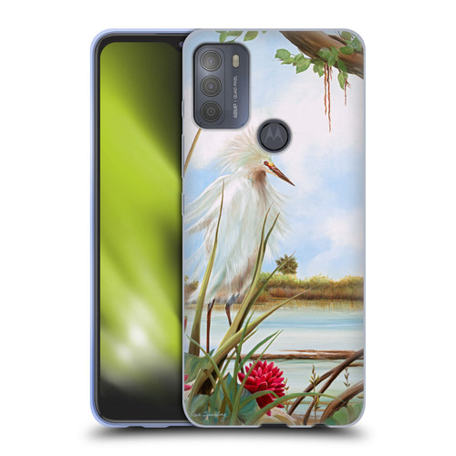 Lisa Sparling Birds And Nature All Dressed Up Soft Gel Case for Motorola Moto G50