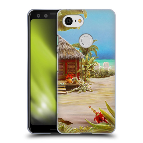Lisa Sparling Birds And Nature Beach House Soft Gel Case for Google Pixel 3