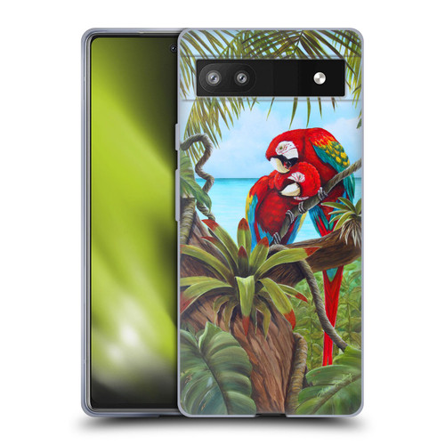 Lisa Sparling Birds And Nature Amore Soft Gel Case for Google Pixel 6a