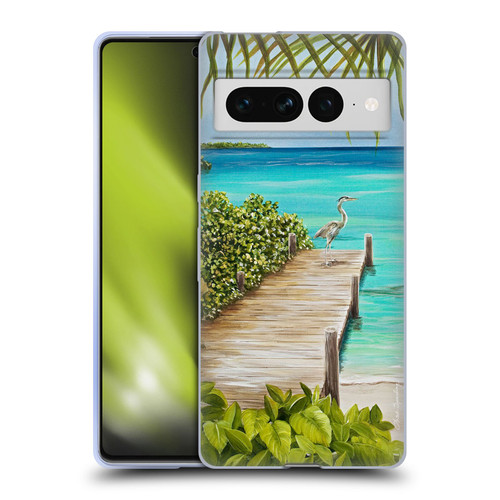 Lisa Sparling Birds And Nature Coastal Seclusion Soft Gel Case for Google Pixel 7 Pro