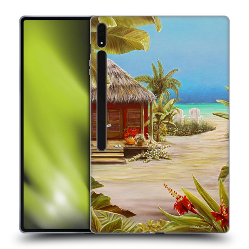 Lisa Sparling Birds And Nature Beach House Soft Gel Case for Samsung Galaxy Tab S8 Ultra