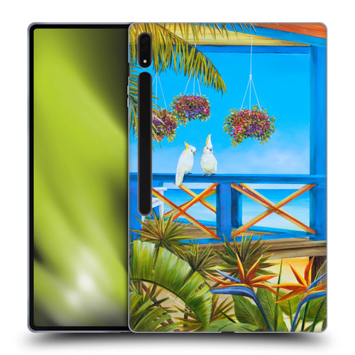 Lisa Sparling Birds And Nature Island Solitude Soft Gel Case for Samsung Galaxy Tab S8 Ultra