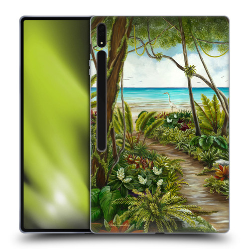 Lisa Sparling Birds And Nature Paradise Soft Gel Case for Samsung Galaxy Tab S8 Ultra