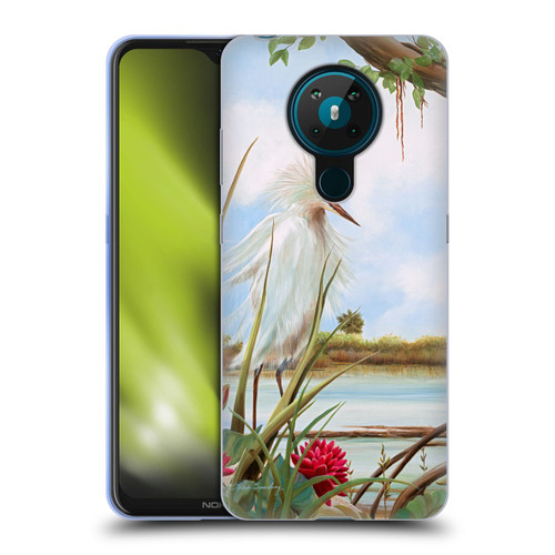 Lisa Sparling Birds And Nature All Dressed Up Soft Gel Case for Nokia 5.3